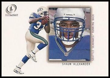 2001 Fleer Legacy 35 Shaun Alexander